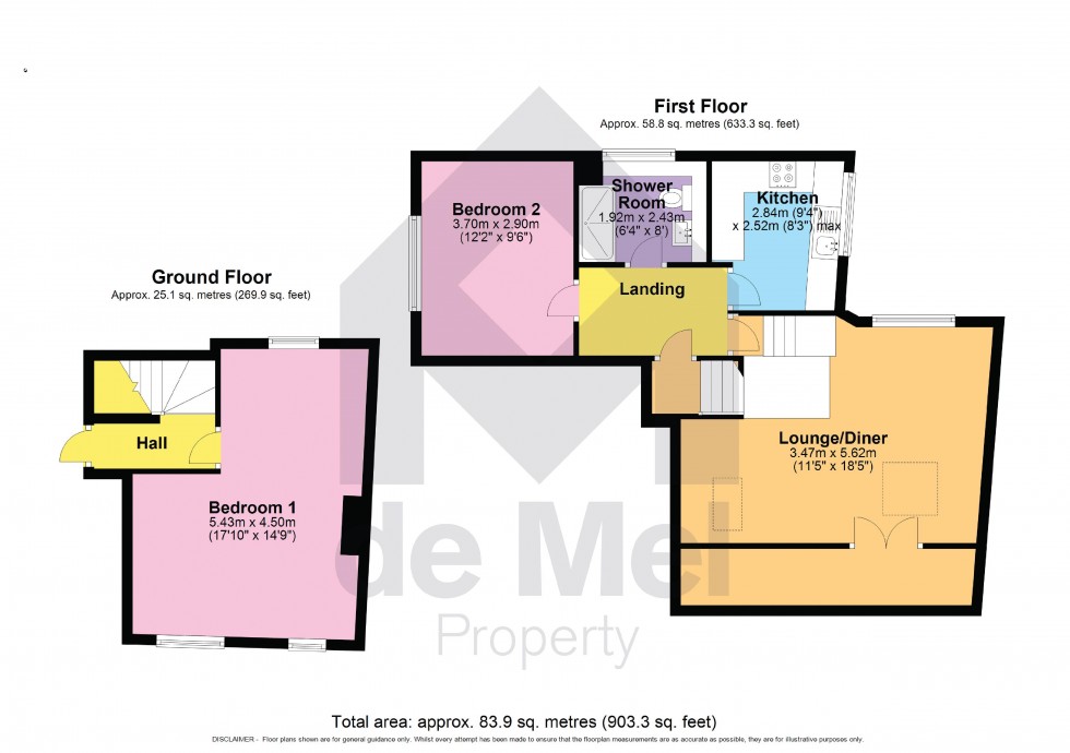Floorplan for High Street, Winchcombe