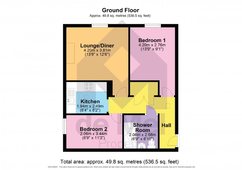 Floorplan for Somerset House, Knapp Road, Cheltenham