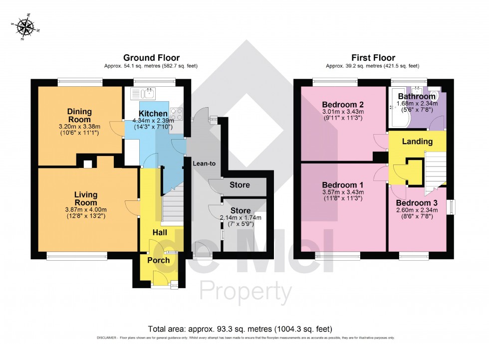 Floorplan for Linworth Road, Bishops Cleeve