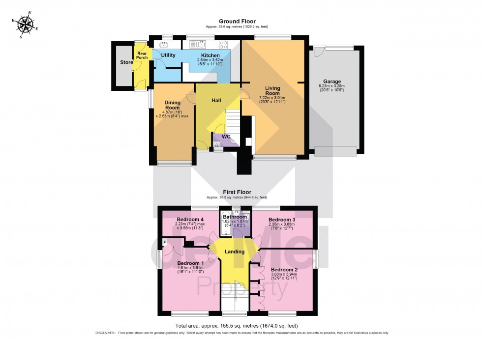 Floorplan for Southam Lane, Southam, Cheltenham
