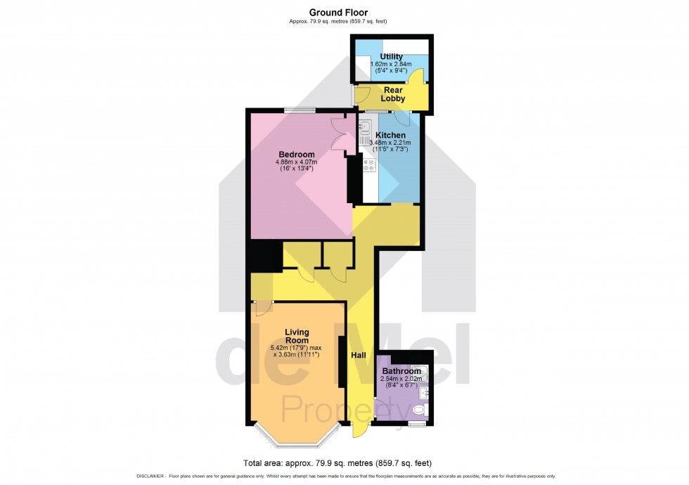 Floorplan for St. Georges Road