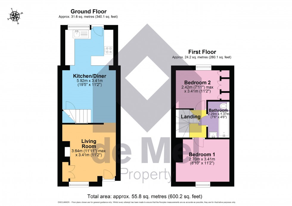 Floorplan for Millbrook Street, Cheltenham