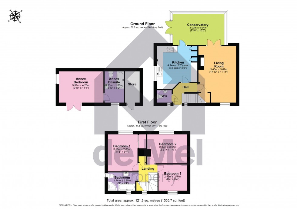 Floorplan for Sinclair Road, Cheltenham
