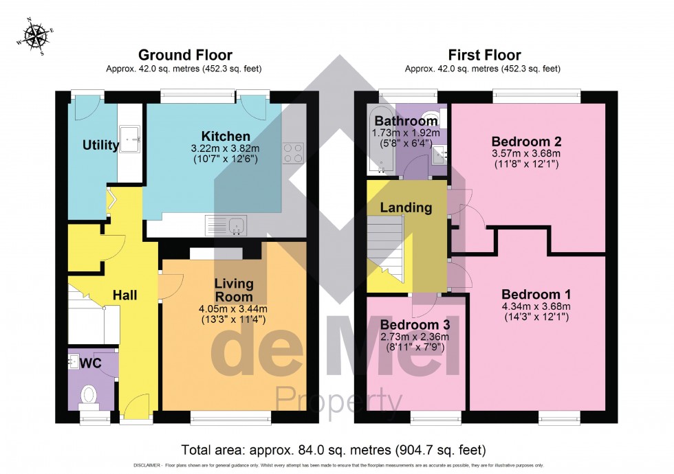 Floorplan for Ladysmith Road, Cheltenham