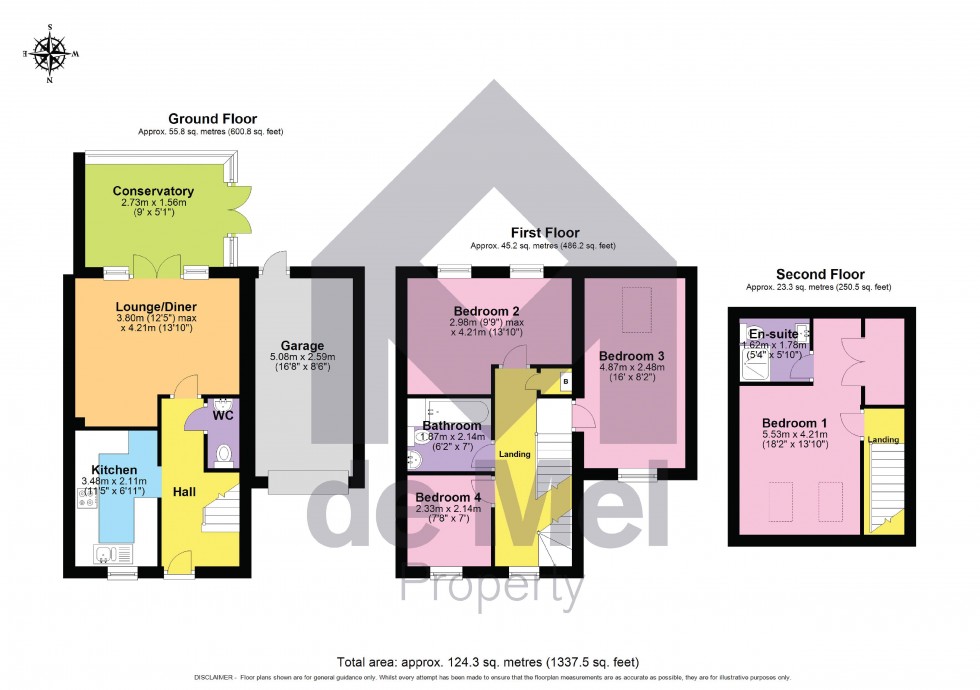 Floorplan for Hanson Gardens, Bishops Cleeve
