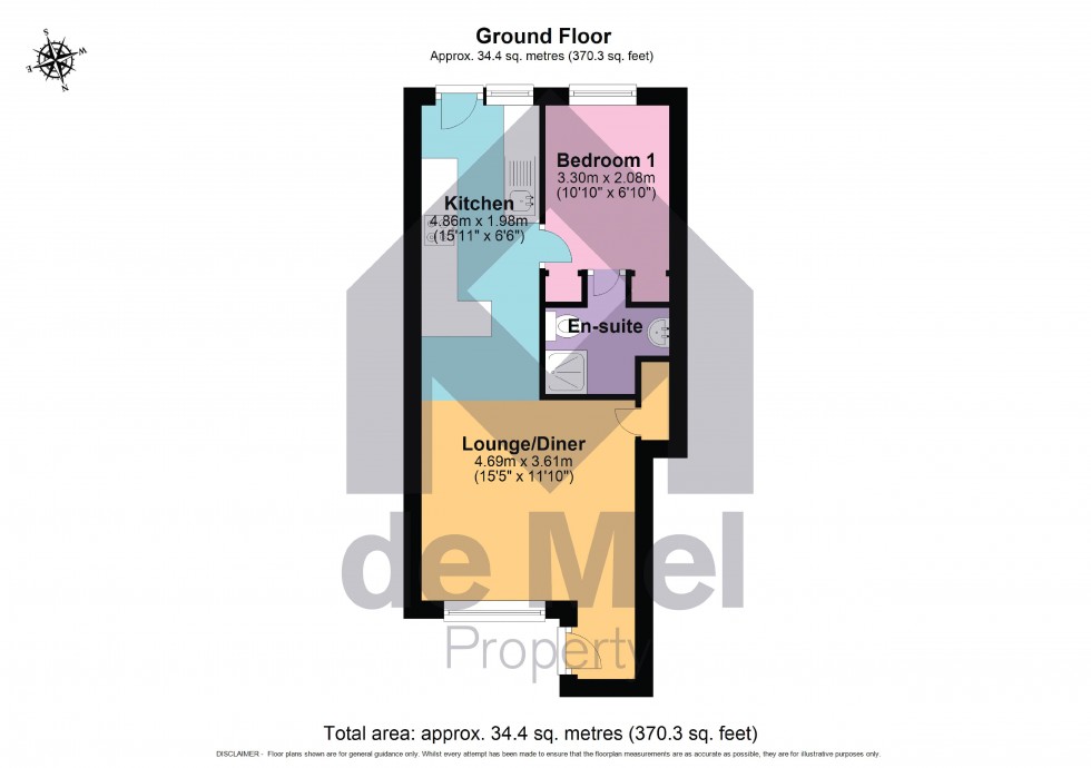 Floorplan for River Leys, Cheltenham