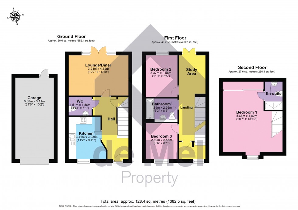 Floorplan for Vale Road, Bishops Cleeve