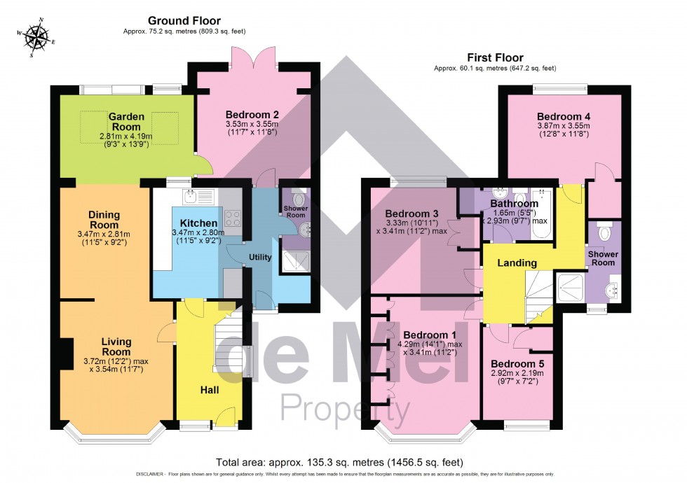 Floorplan for Ravensgate Road, Cheltenham