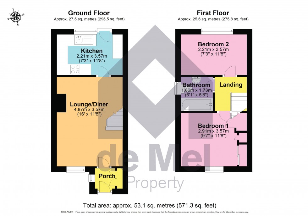Floorplan for Somergate Road, Cheltenham