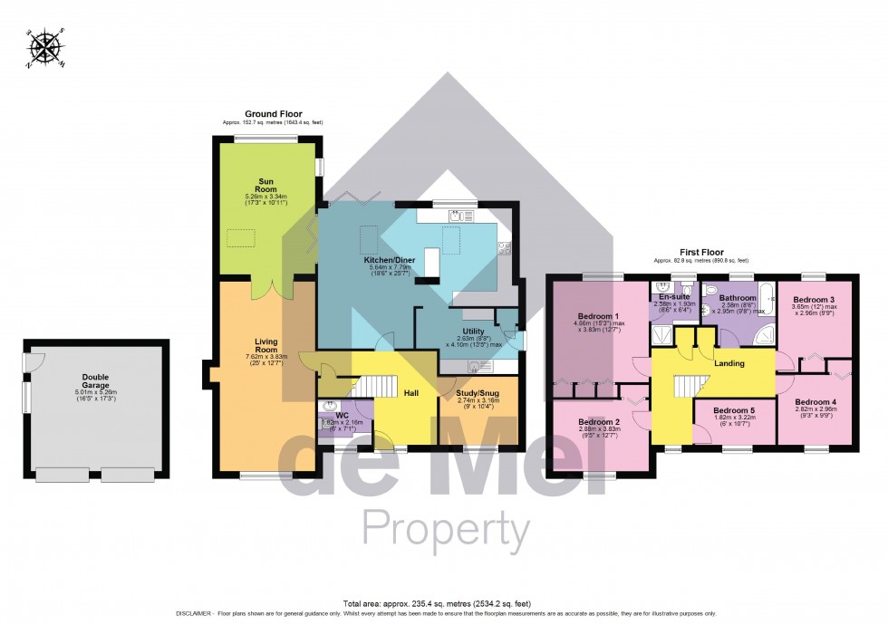 Floorplan for Elmstone Hardwicke, Cheltenham, Gloucestershire, GL51