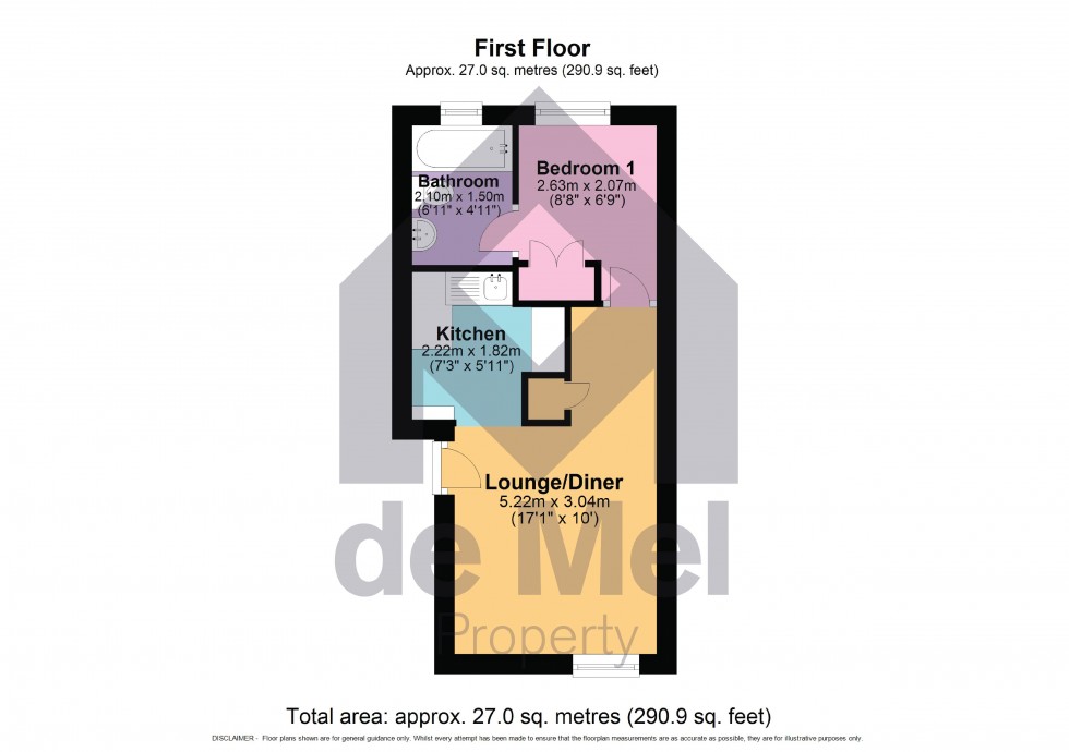 Floorplan for River Leys, Swindon Village
