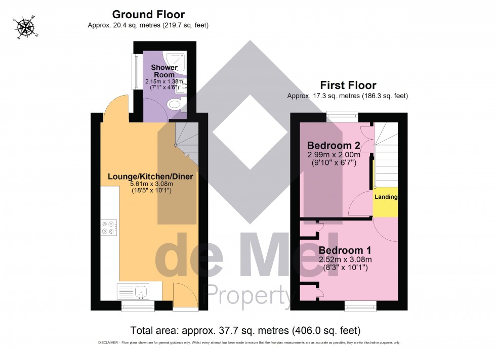Floorplan for Hermitage Street, Leckhampton