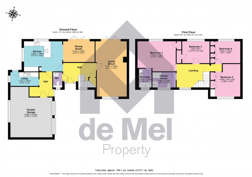 Floorplan for Romsley Court, Pamington