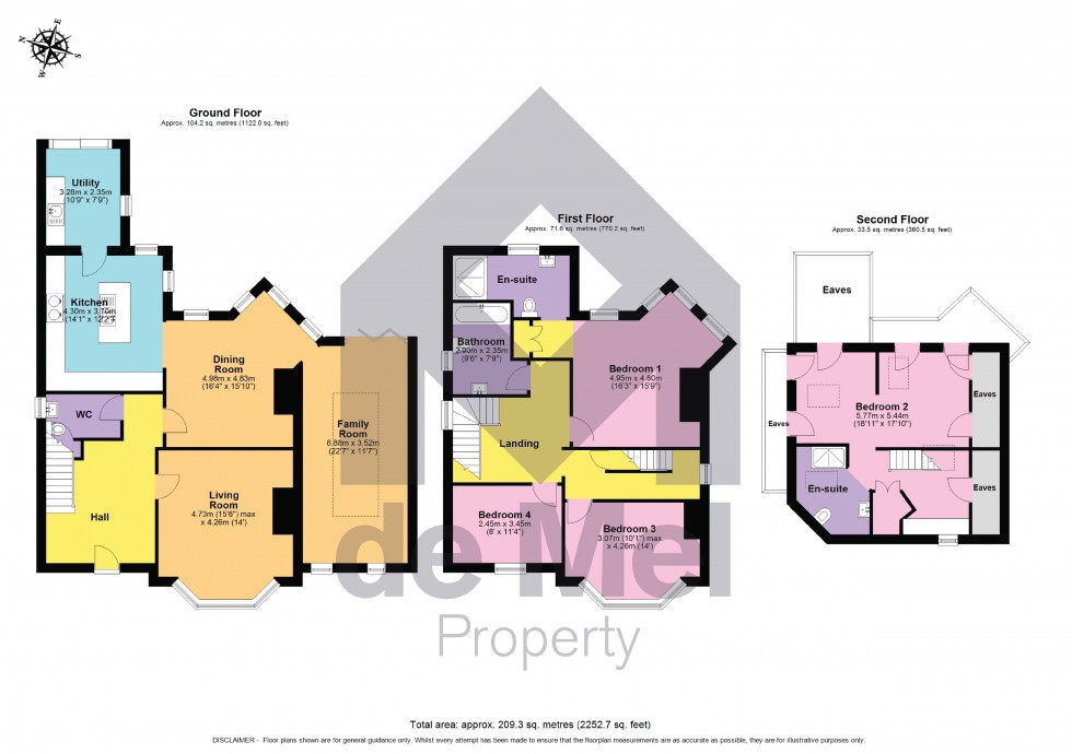 Floorplan for Gretton Road, Winchcombe, Gloucestershire, GL54