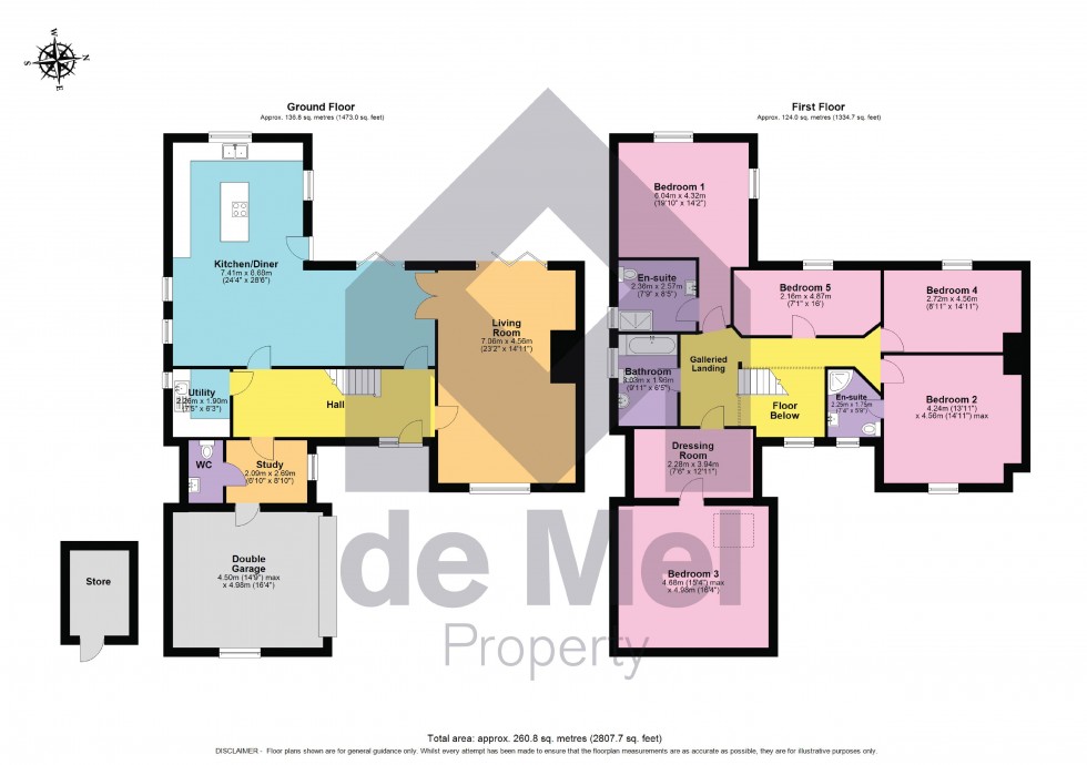 Floorplan for Harrington House, New Town, Toddington, Gloucestershire, GL54
