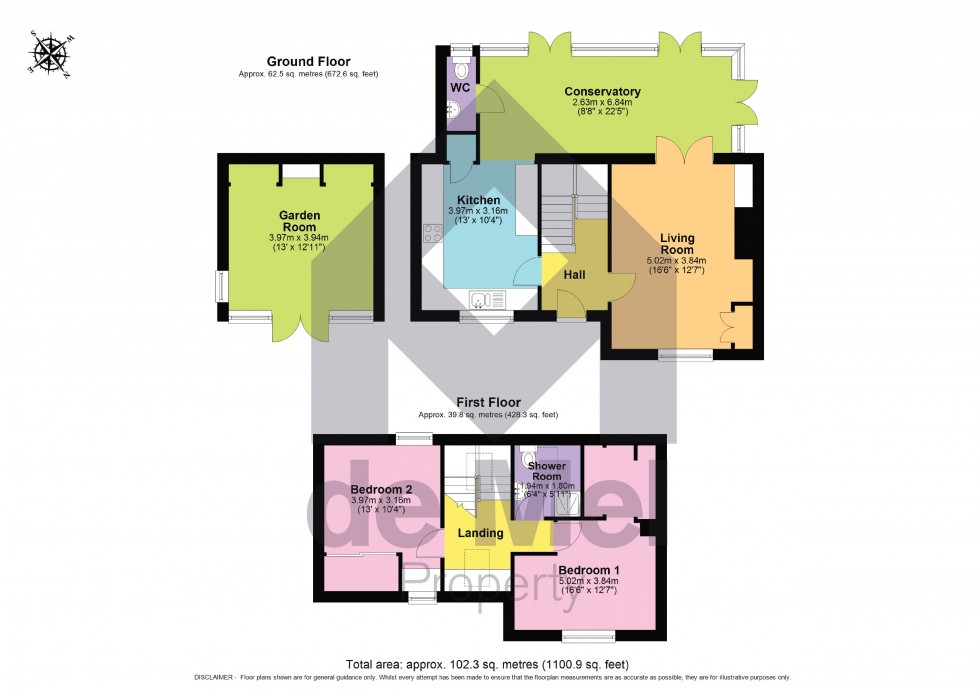 Floorplan for Cockbury Court, Cleeve Hill, Winchcombe, GL54