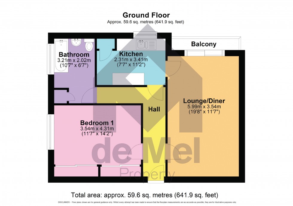 Floorplan for Belworth Court, Up Hatherley, Cheltenham, GL51