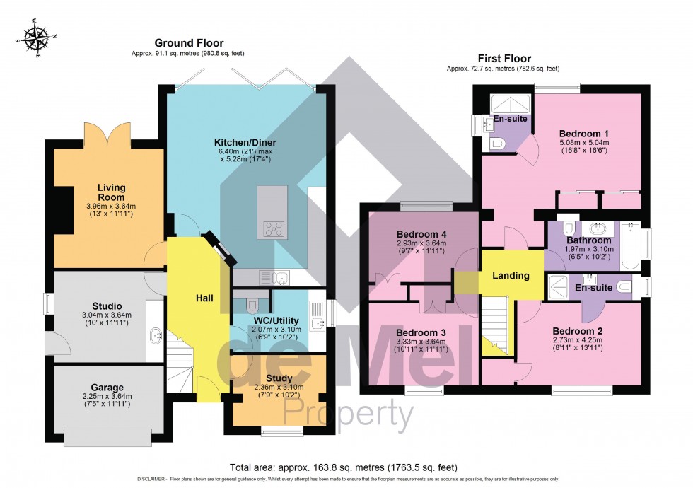 Floorplan for Battledown Close, Cheltenham