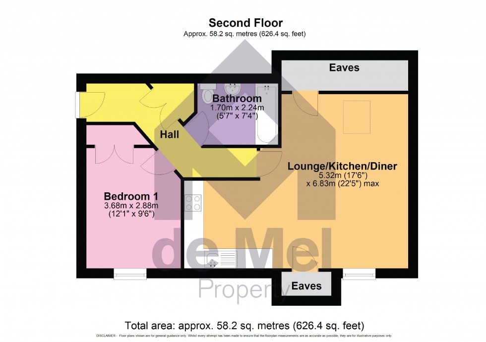Floorplan for Regency Square, Tryes Road, Cheltenham