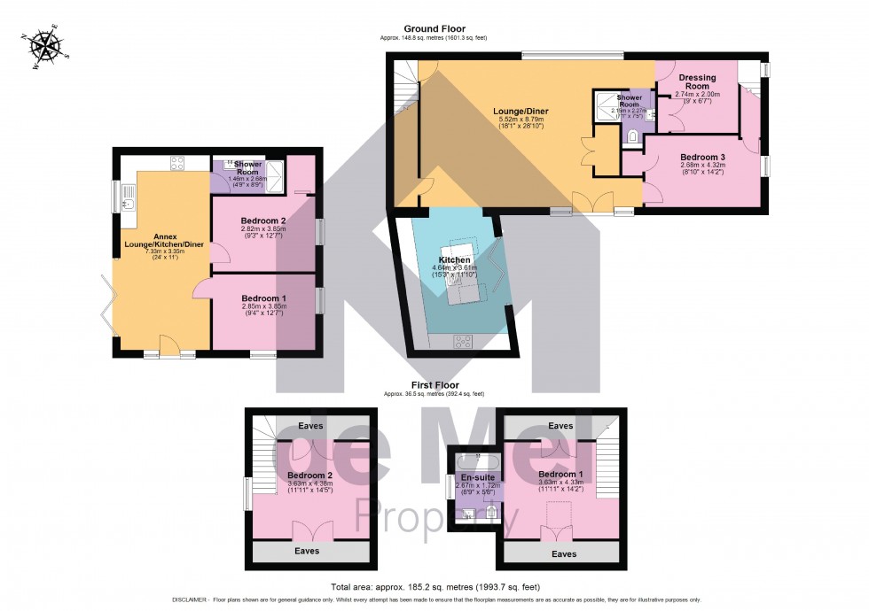 Floorplan for Walton Cardiff Village, Tewkesbury