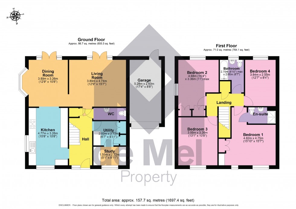 Floorplan for Washpool Road, Bishops Cleeve