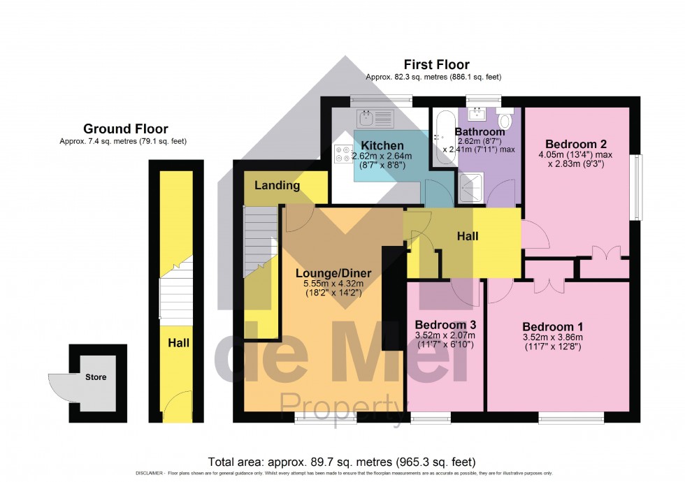 Floorplan for Lansdown Road, Cheltenham