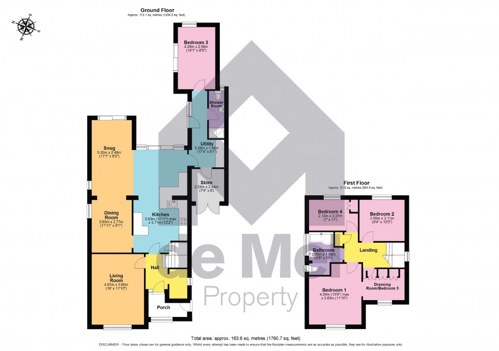Floorplan for Vilverie Mead, Bishops Cleeve