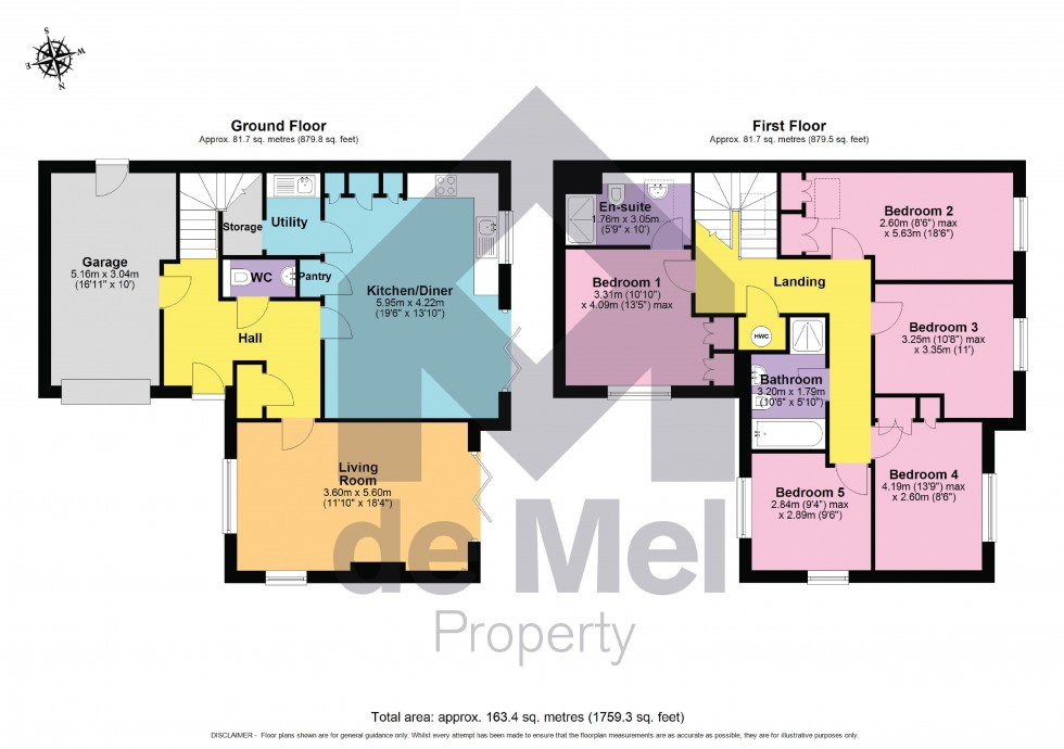 Floorplan for The Gables, Cheltenham