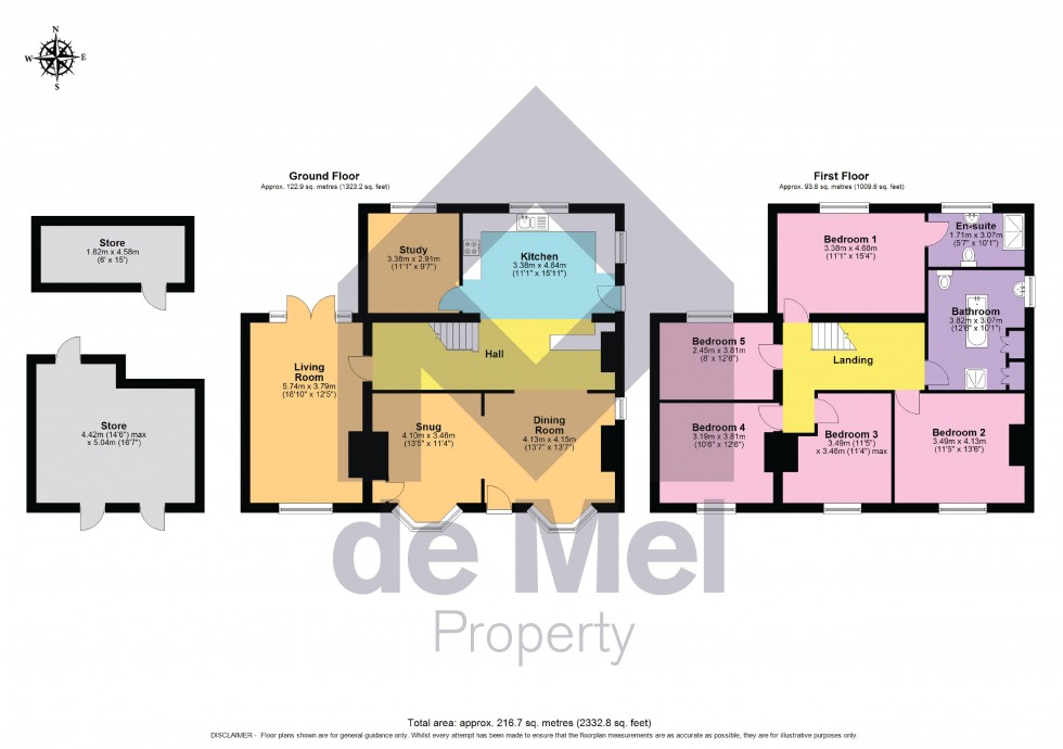 Floorplan for Stoke Road, Bishops Cleeve, Cheltenham