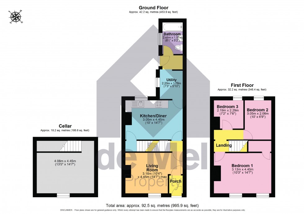 Floorplan for Bloomsbury Street, Cheltenham