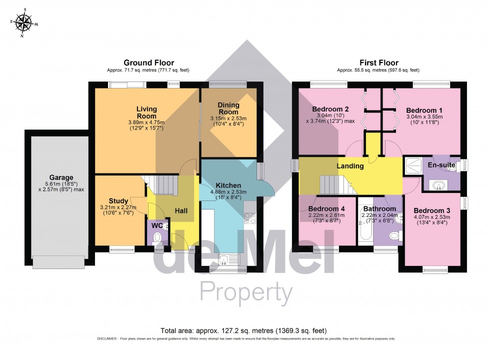 Floorplan for Whitethorn Drive, Prestbury, Cheltenham, GL52
