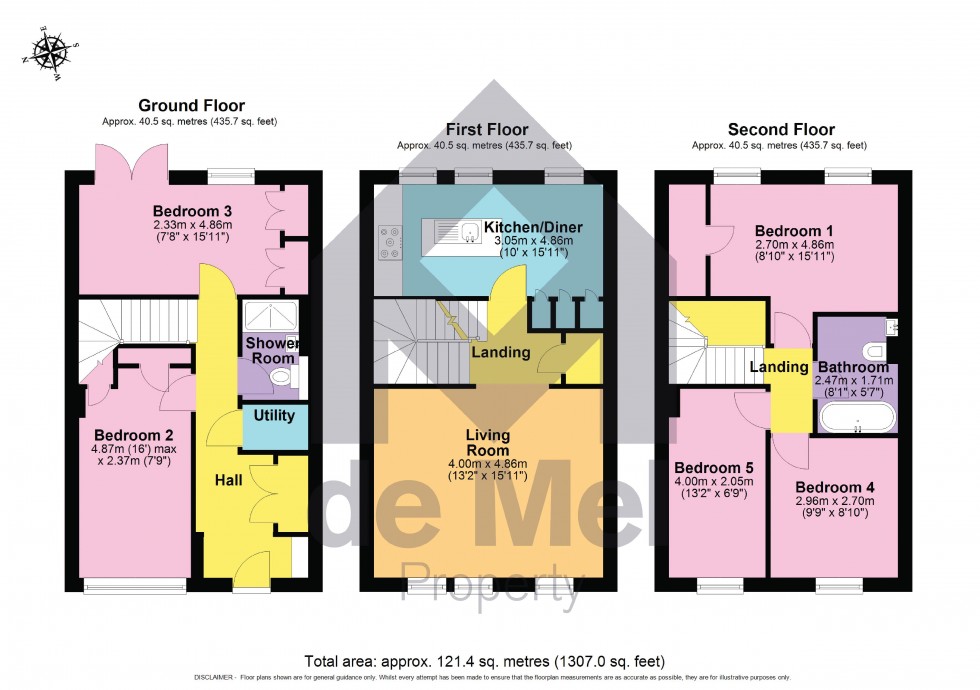 Floorplan for St. Stephens Road, The Park, Cheltenham