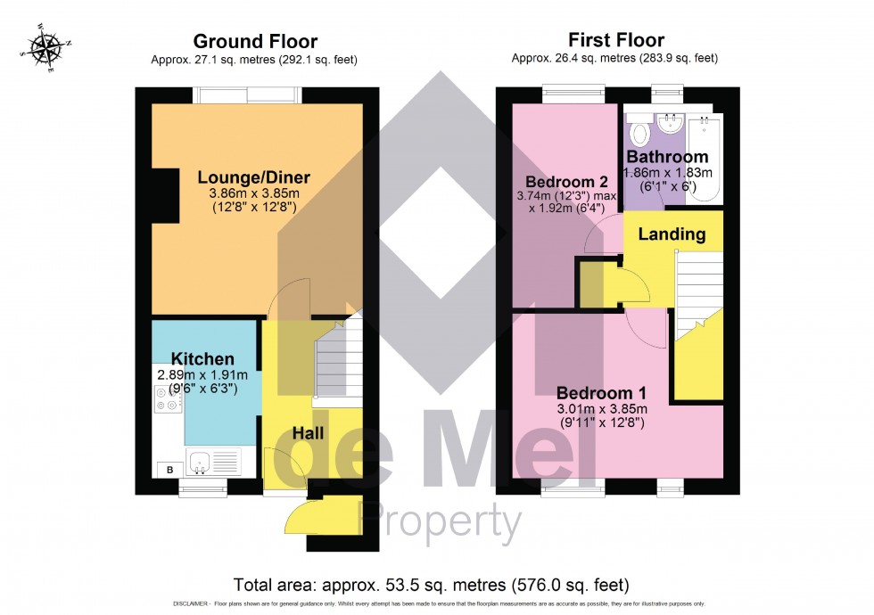Floorplan for Chiltern Avenue, Bishops Cleeve