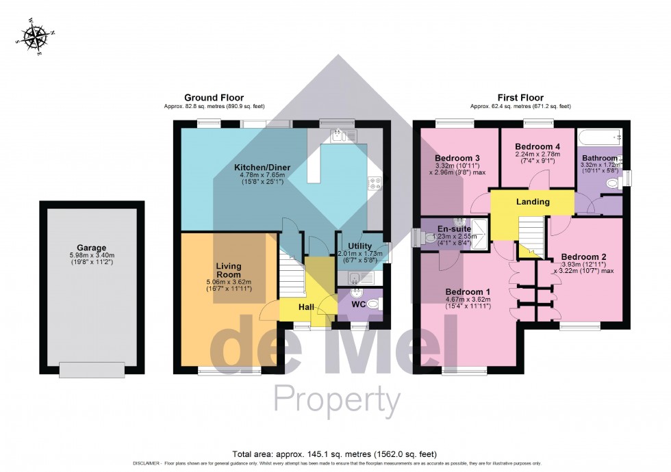 Floorplan for Oldhill Grove, Winchcombe