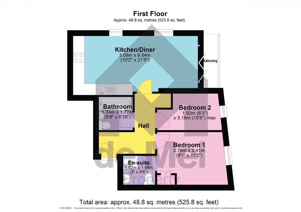 Floorplan for Montpellier Terrace, Cheltenham