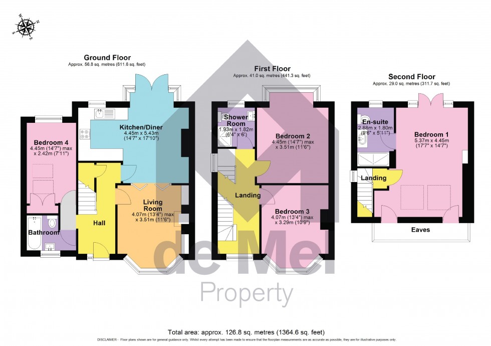 Floorplan for Priors Road, Prestbury, Cheltenham
