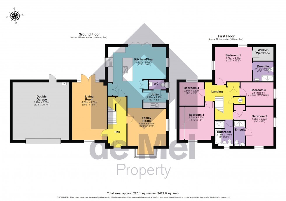 Floorplan for Apple Tree Close, Toddington