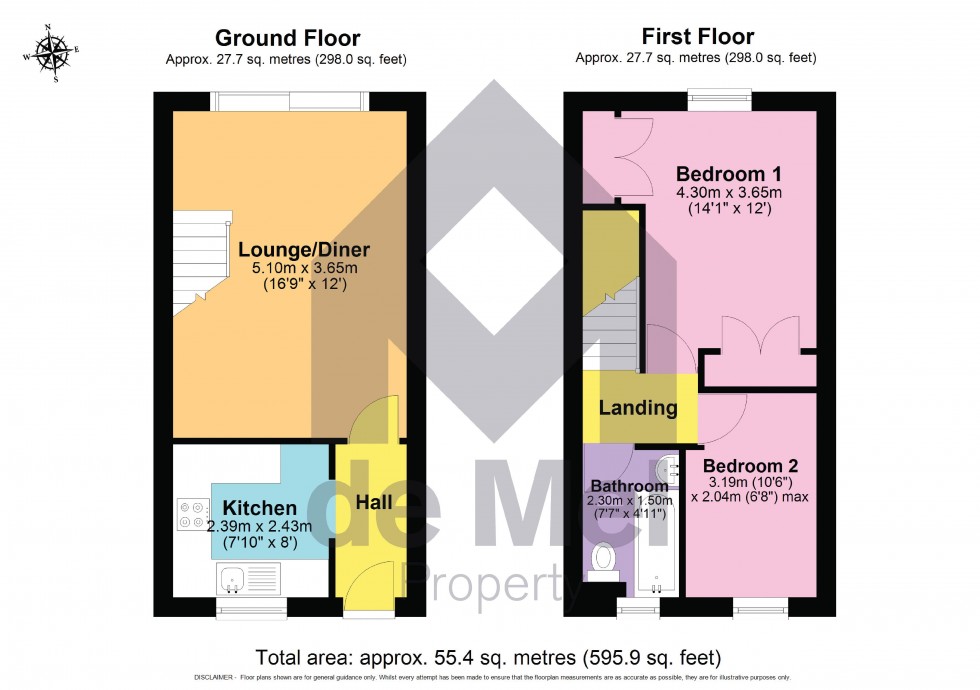 Floorplan for Hazledean Road, Cheltenham, GL51