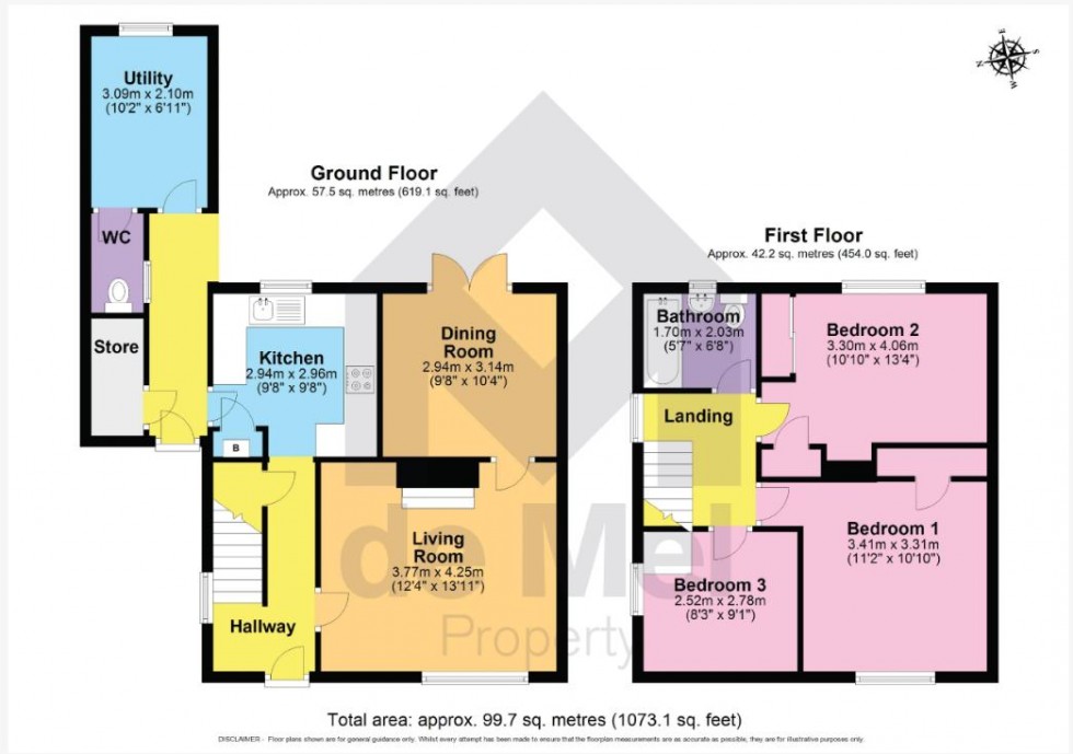 Floorplan for Kingsmead Avenue, Cheltenham, Gloucestershire