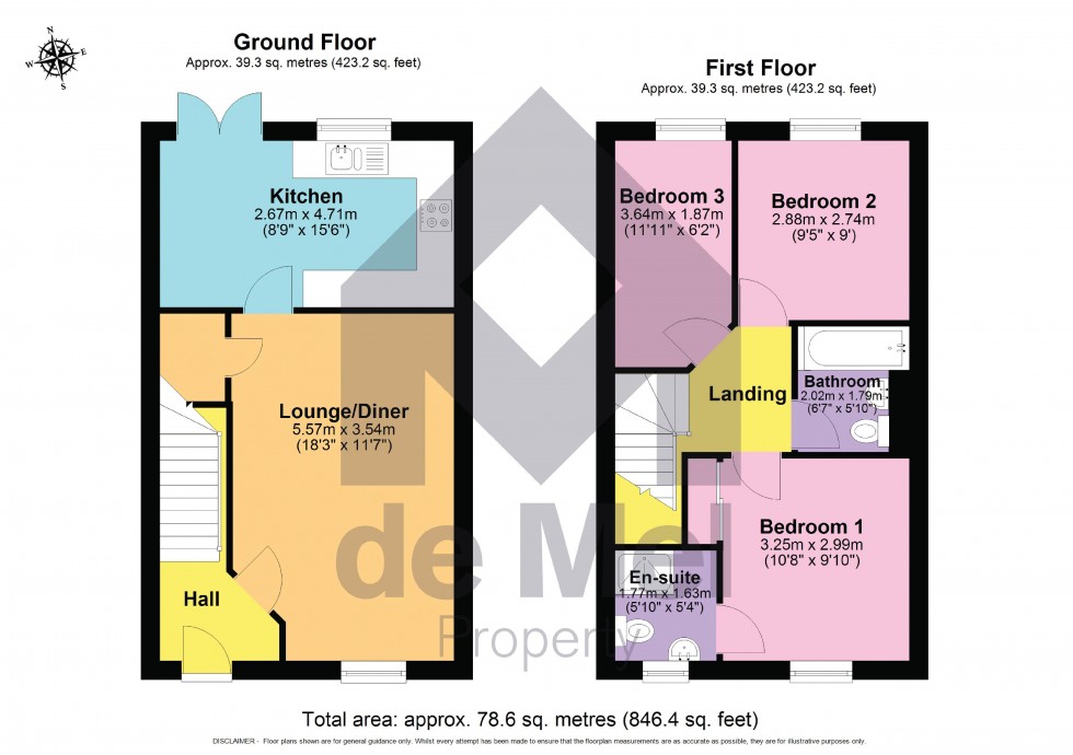 Floorplan for Sapperton Drive, Bishops Cleeve, Cheltenham, GL52