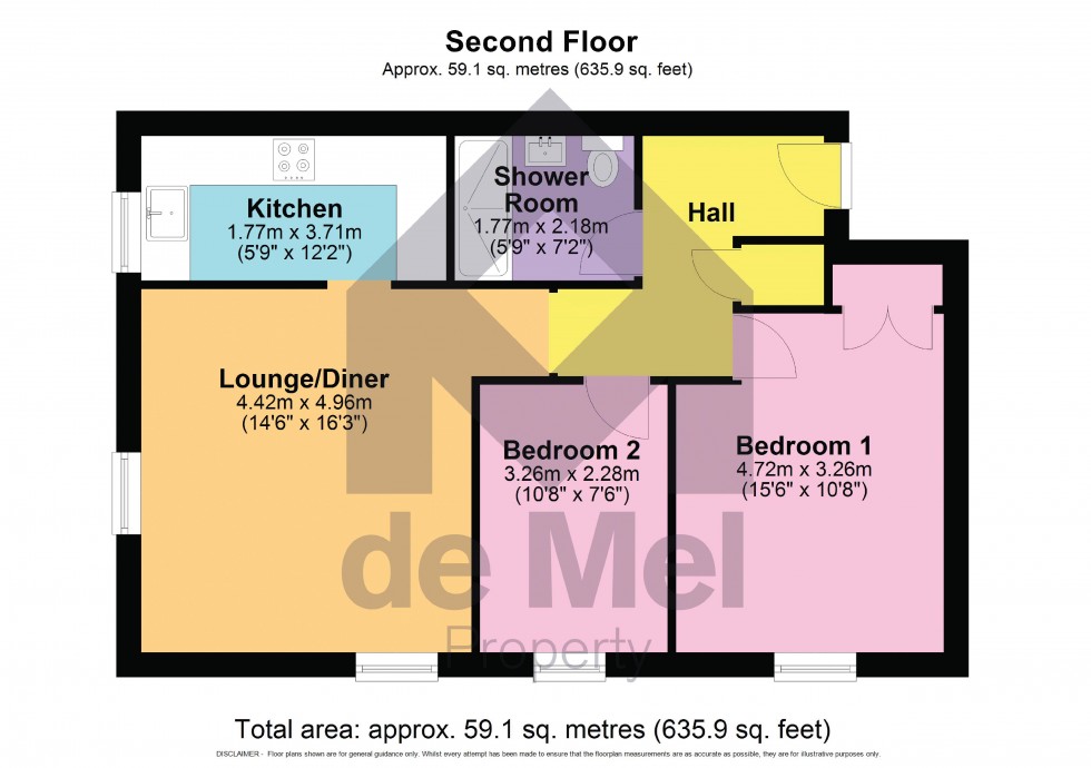 Floorplan for Cedar Court Road, Cheltenham