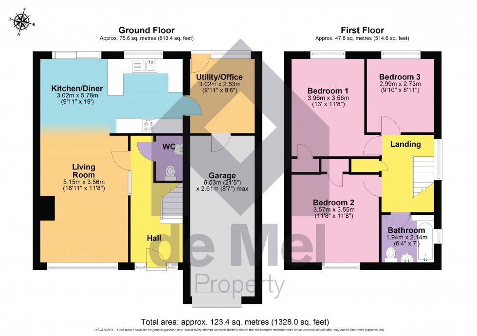 Floorplan for Piccadilly Way, Cheltenham
