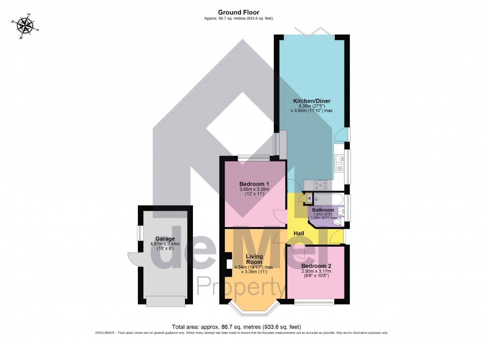 Floorplan for Kayte Lane, Bishops Cleeve