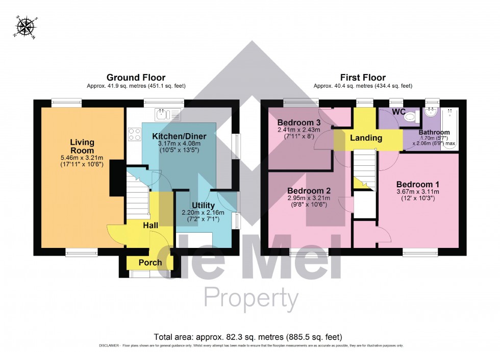 Floorplan for Hesters Way Road, Cheltenham