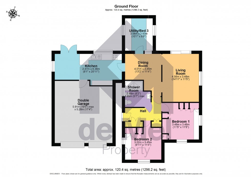 Floorplan for Bushcombe Lane, Woodmancote, Cheltenham, GL52