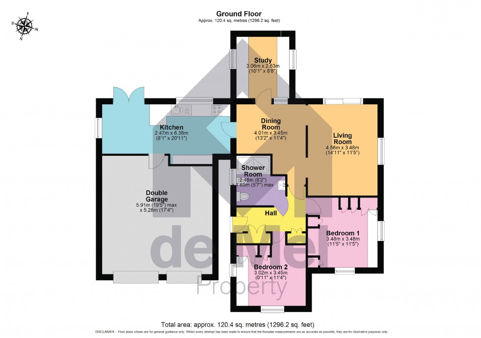 Floorplan for Bushcombe Lane, Cheltenham