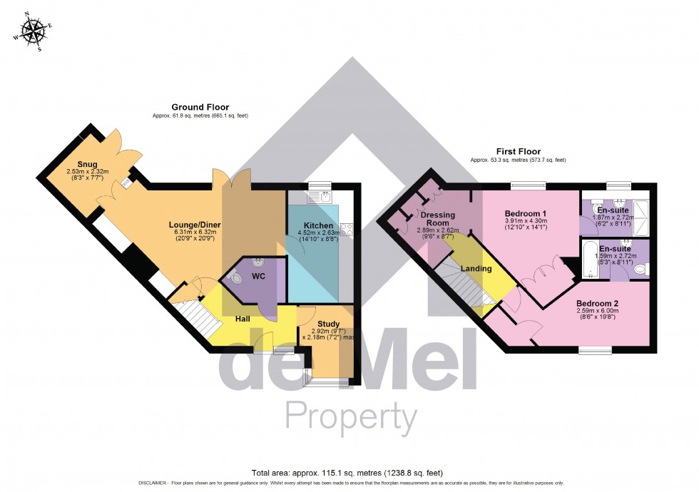 Floorplan for Gilders Paddock, Cheltenham