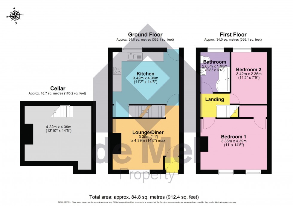 Floorplan for Hanover Street, Cheltenham
