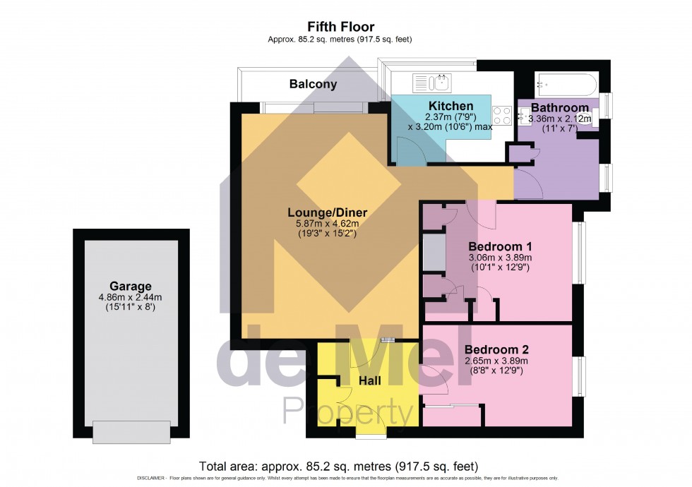 Floorplan for Pittville Court, Albert Road, Pittville, Cheltenham, GL52