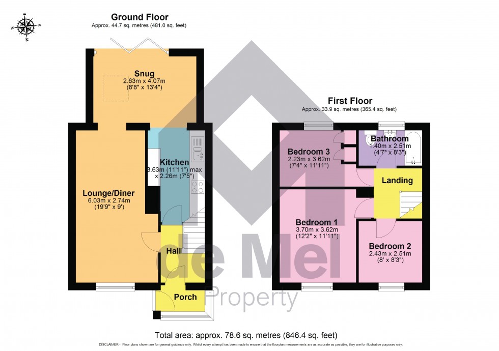 Floorplan for Barkers Leys, Bishops Cleeve, Cheltenham, GL52